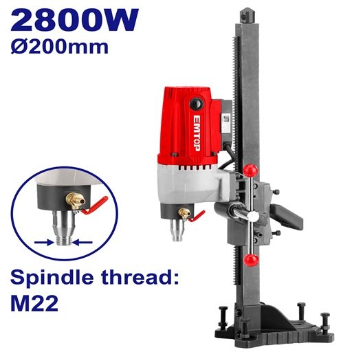 Carotteuse EDDM280020 emtop maroc