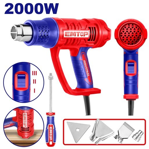 Pistolet Thermique EHGN20078 Emtop Maroc